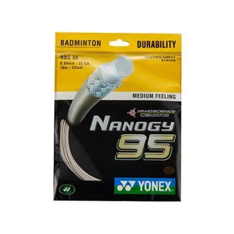 YONEX Badminton Racket String BG95 (0.69mm)  High Quality String High Elasticity Badminton String