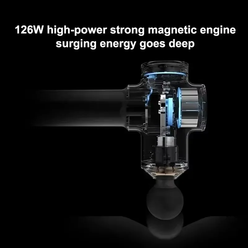 Новый массажный прибор Xiaomi Mijia Fascial Gun Pro для расслабления мышц, 35 кг, умный двойной режим, максимальная регулировка силы 12 передач