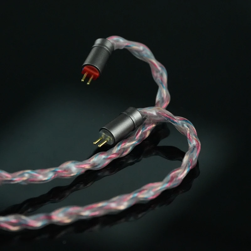 ZiSin 56 8-Core Upgrade-Kabel 4,4 mm 0,78 2Pin/MMCX/Dual 3,5 für TANGZU FUDU NX7MK4 SE535 UE900S. – Detail 4