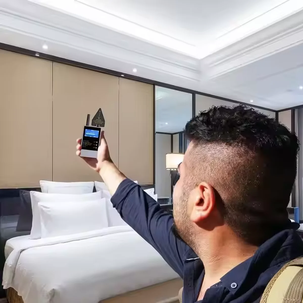 Detektor Sinyal Hero 009, Sensitivitas Tinggi untuk Deteksi Bluetooth Wi-Fi GSM 3G 4G 5G, pencari kamera tersembunyi, gadget anti mata-mata