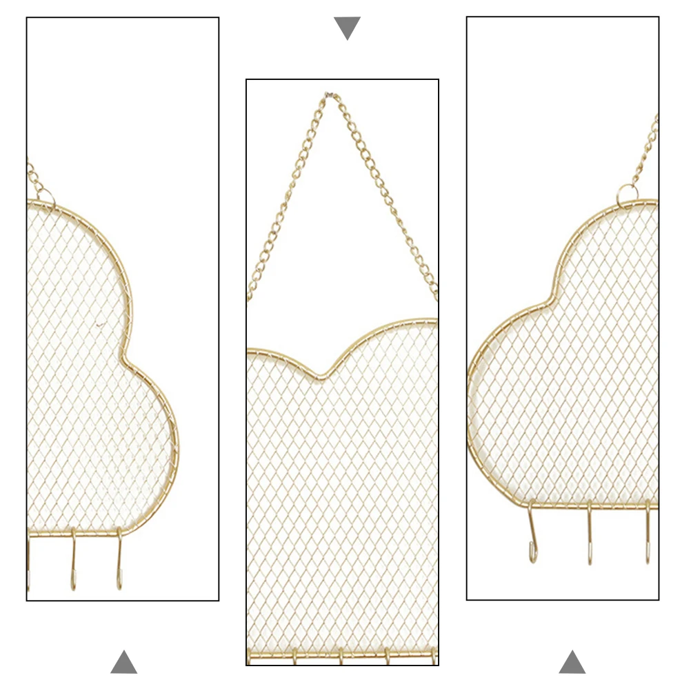 

Earrings and Jewelry -mounted Stand Display Decoration Storage Box Ornaments Holder Wrought Iron Travel