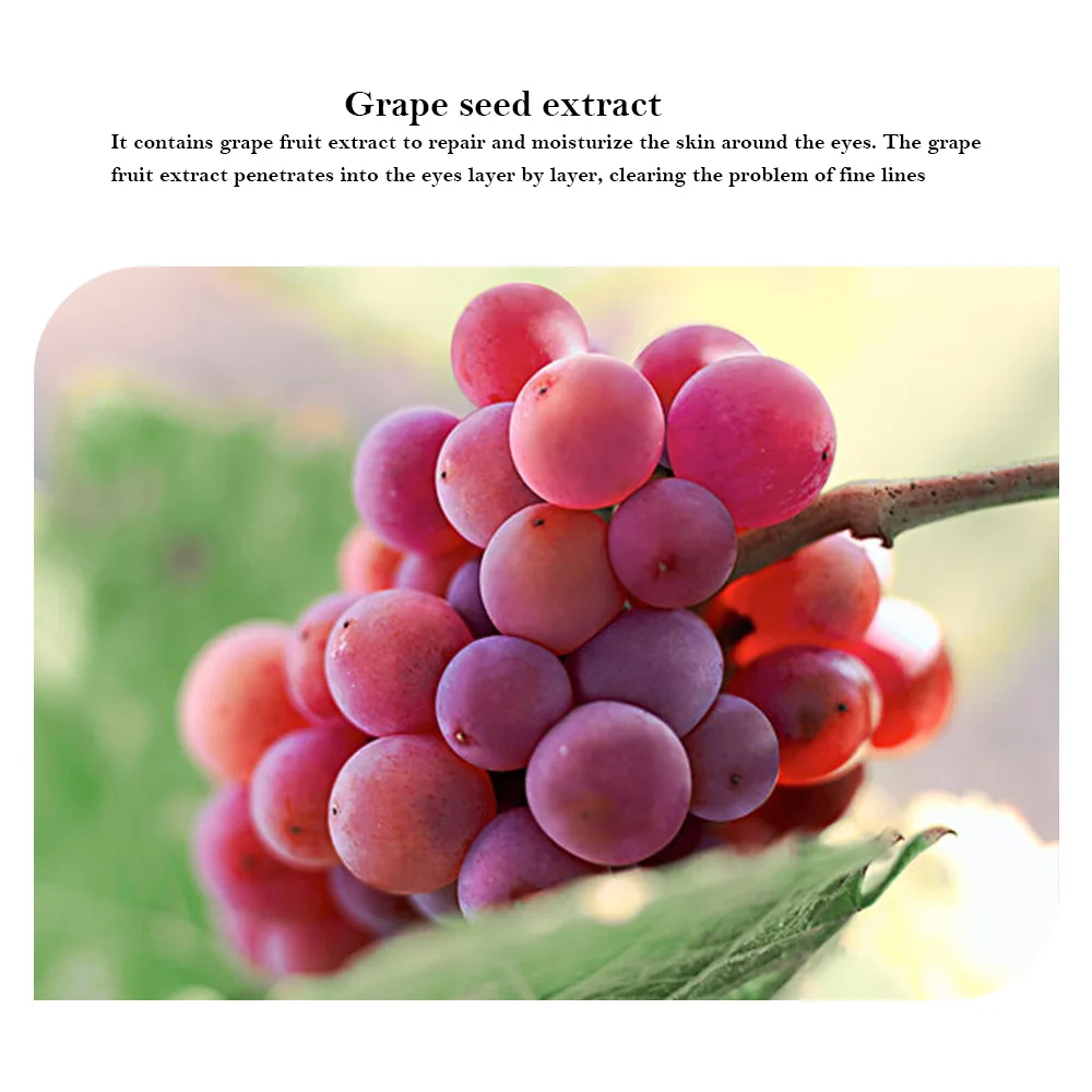 IMAGES Grape Moisturizing Collagen Eye Mask Anti Dark Circles Eye Bags Firming Eyes Masks Beauty Skin Care Eye Patches 60Pcs