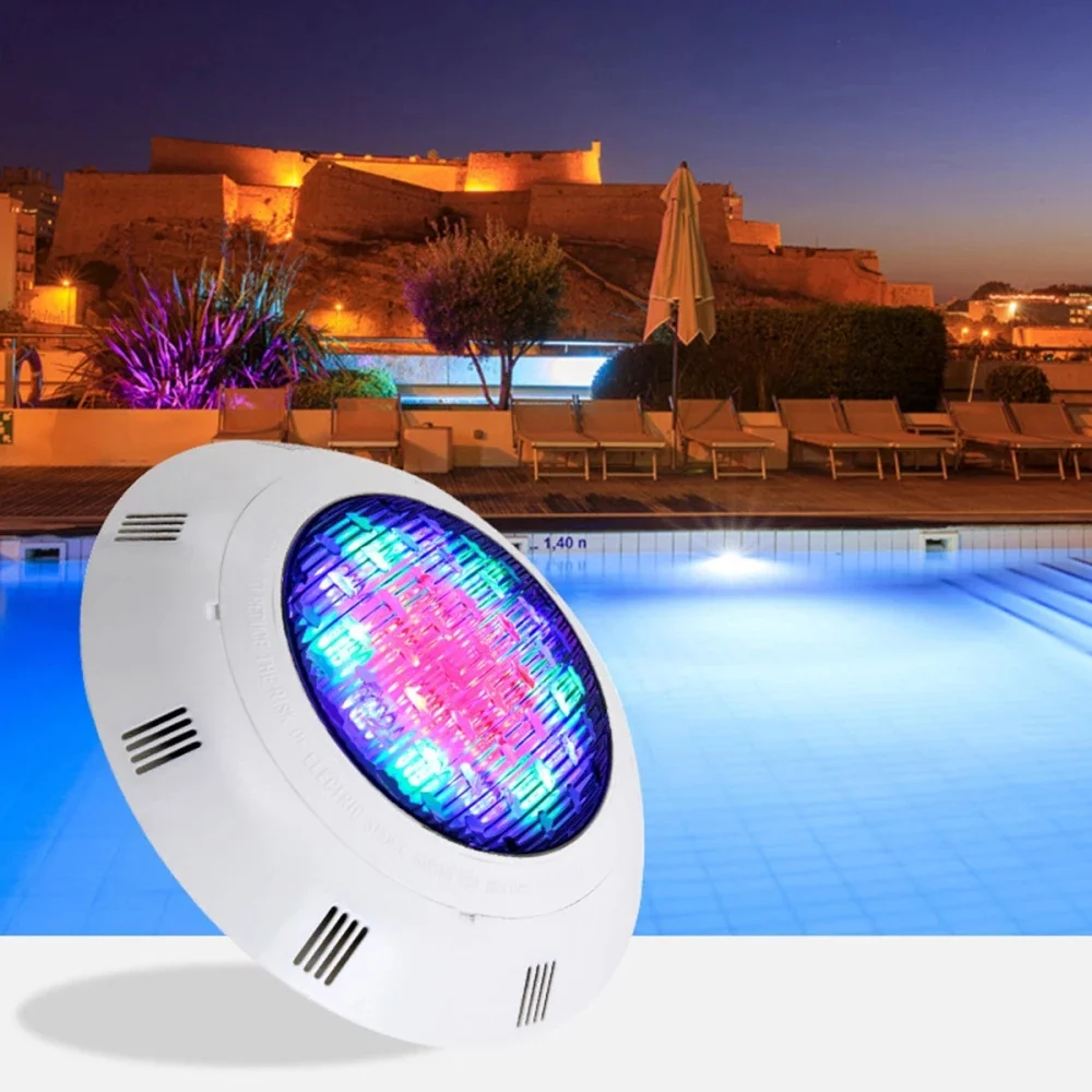 Luz LED para Piscina, IP68 Impermeável, Luz Subaquática, Luz da Lagoa, Piscina Spotlight, RGB, 45W, 36W, 54W, AC, DC 12 V, 24V