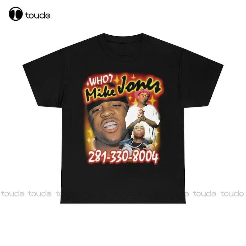 

Mike Jones | Vintage Style Rap Tee Custom Aldult Teen Unisex Digital Printing Tee Shirts O-Neck Streetwear Oversized Xs-5Xl