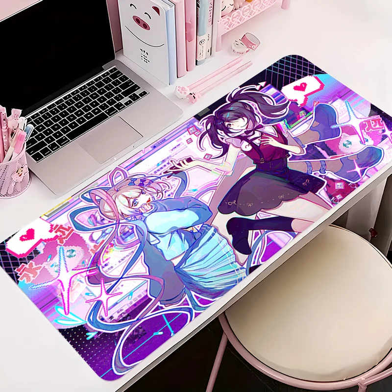 

Mouse Pad Anime Non-Slip Rubber Mousepad Office Desk Mat Gaming PC Accessories Large N-NEEDY GIRL OVERDOSE Gamer Keyboard Mat