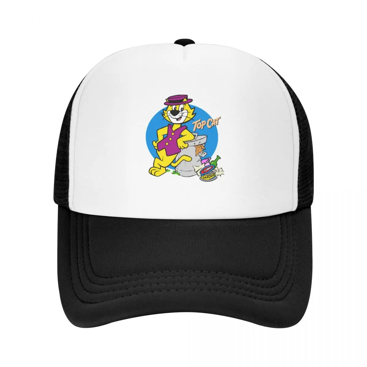 

Retro Vintage Top Cat Awesome For Music Fan Baseball Cap Brand Man cap Winter hat Custom Cap Women's Beach Men's