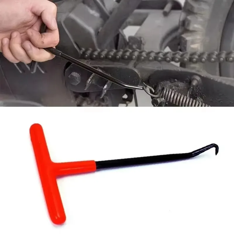 Motorcycle Exhaust Spring Hook T Shaped Handle Exhaust Pipe Spring Wrench Puller Installer Hooks Tool
