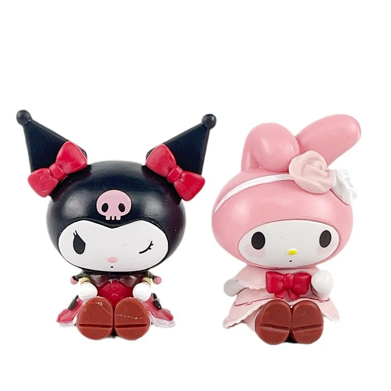 Rose Kullo Mi Melody peripheral figure doll tide play blind box cute ornament gift