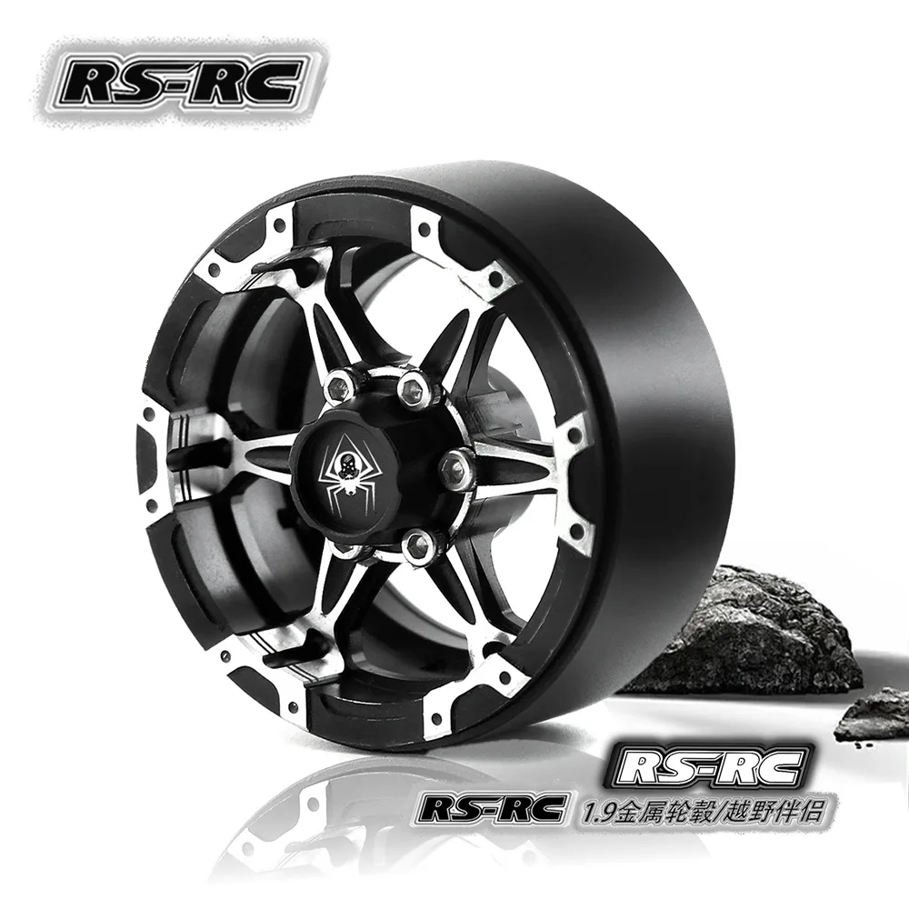 

Ступица колеса автомобиля с дистанционным управлением на радиоуправлении, автомобиль для скалолазания 1,9 дюйма, ступица колеса из алюминиевого сплава TRX4 D90, простой контроль, ступица колеса Rage R74