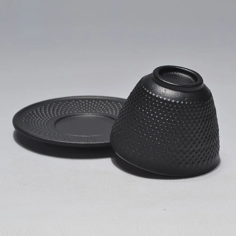 

Iron Tea Cup Mini Tea Cup Kung Fu Tea Cup Iron Tea Cup Saucer Set Home Tea Cup Cast Iron Tea Cup chinese tea cups