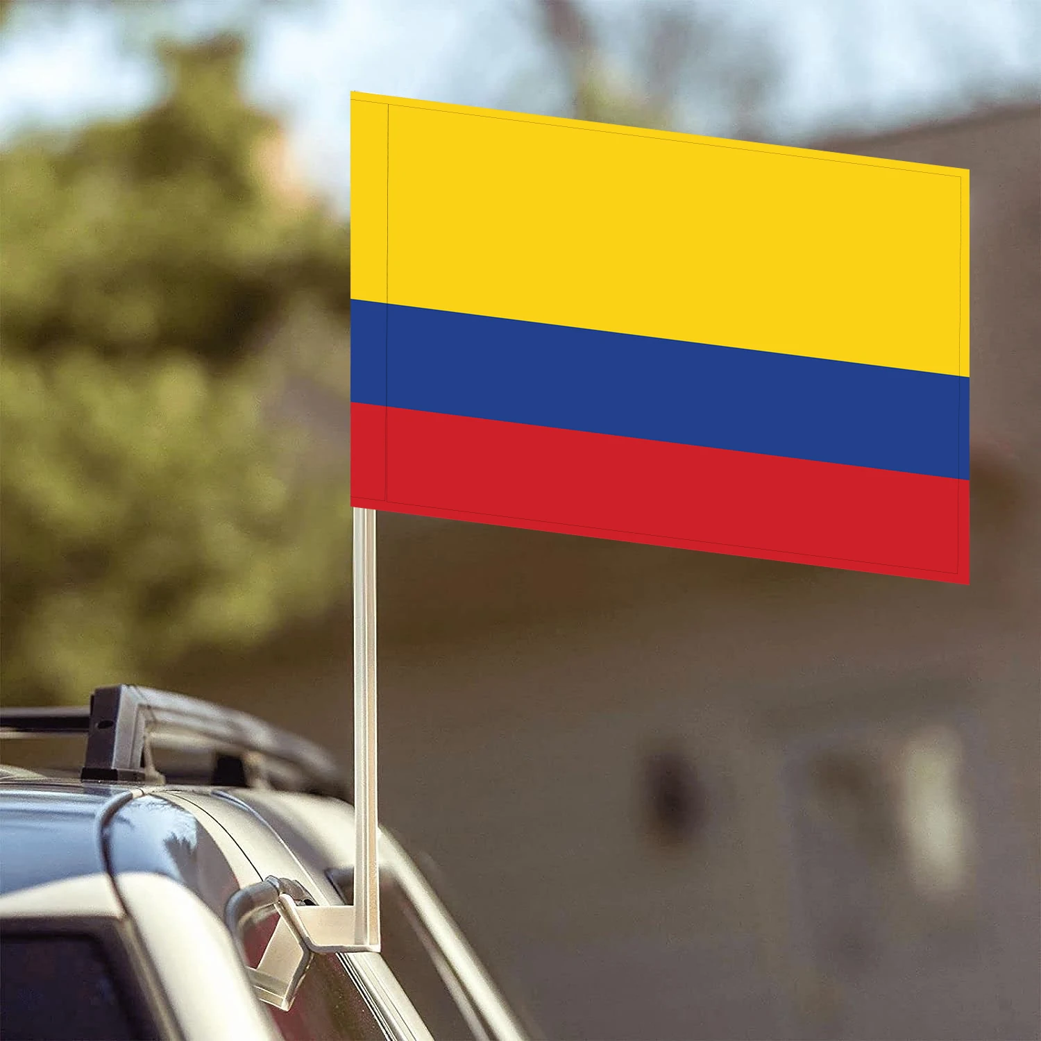 

Flagnshow 100% Polyester Colombia Colombian Car Flags