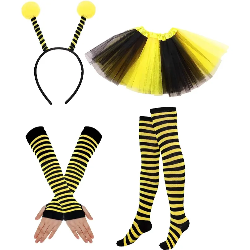 PESENARBee Bopper Antenna Headband Tutu Skirt...