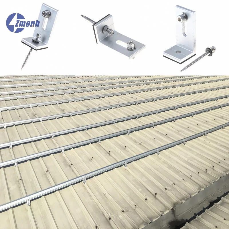 New！Aluminum Solar Panel Mounting L Bracket PV Connection Rail Cross Interconnects For RV Boat Off Roof Solar Installation