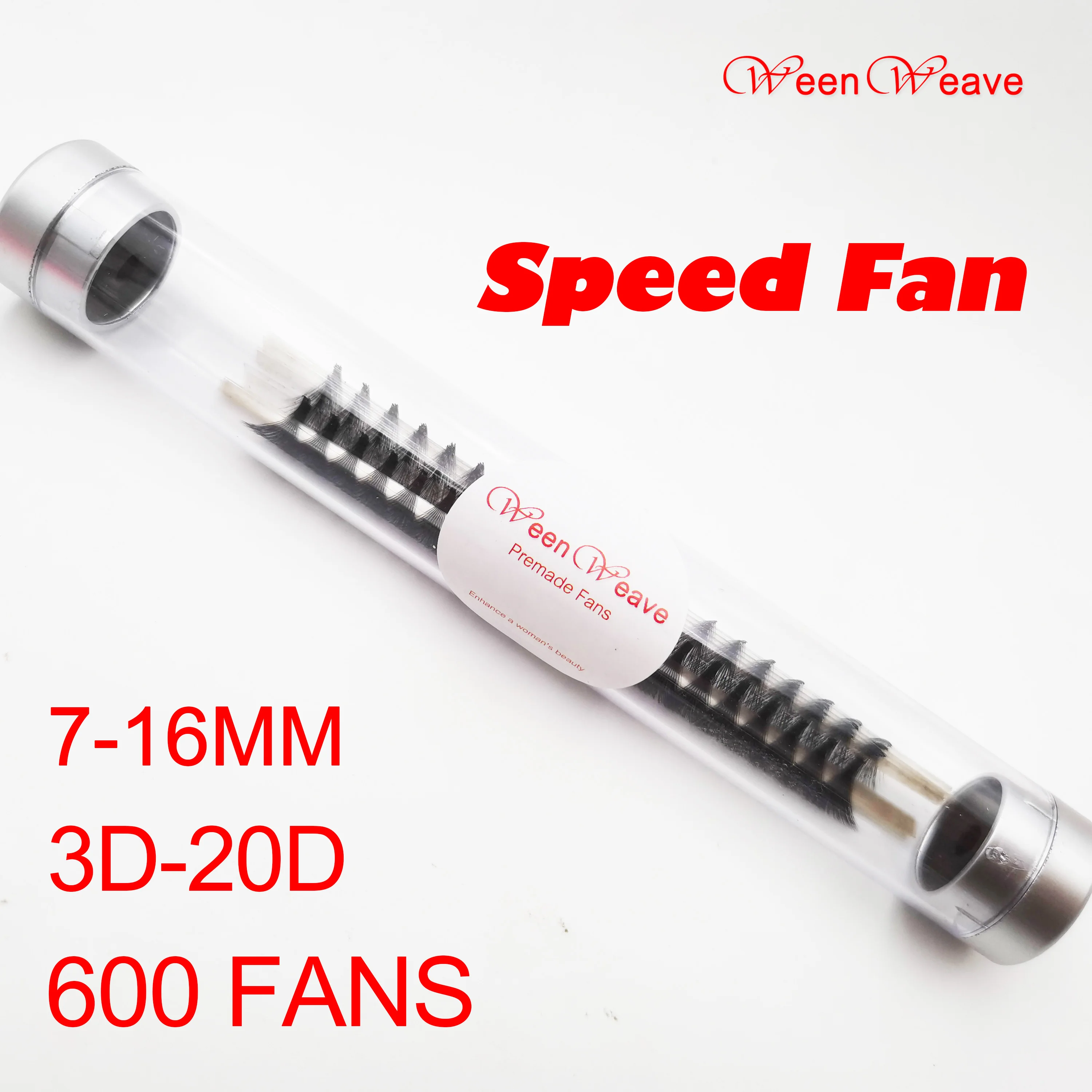 

WeenWeave Ultra Speed Fans Long Stem Premade Volume Fans Eyelash Extension 600fans Russian Faux Mink Lashes Wholesale