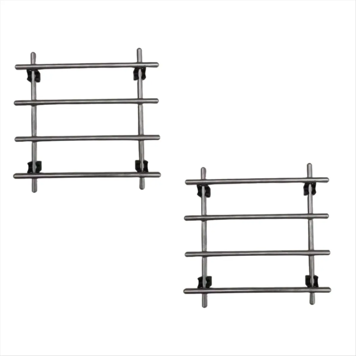 A013 2Pcs Stainless Steel Trivets for Pots Table Hot Pads Pot Trivets Cooling Rack Pot and Pan Holder for Cooking Pan