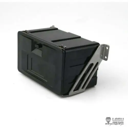 Lesu 93Mm Metal Tool Box For 1/14 Rc Diy Tamiyaya Man Tractor Truck Model Dumper Th11483-Smt8