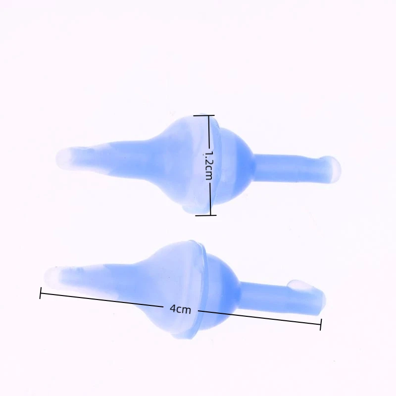 Waterproof Silicone Inflatable Ear Plugs for Noise Reduction, Sleep, Swimming and Travel; Reusable Sound Blocking Earplug Pair