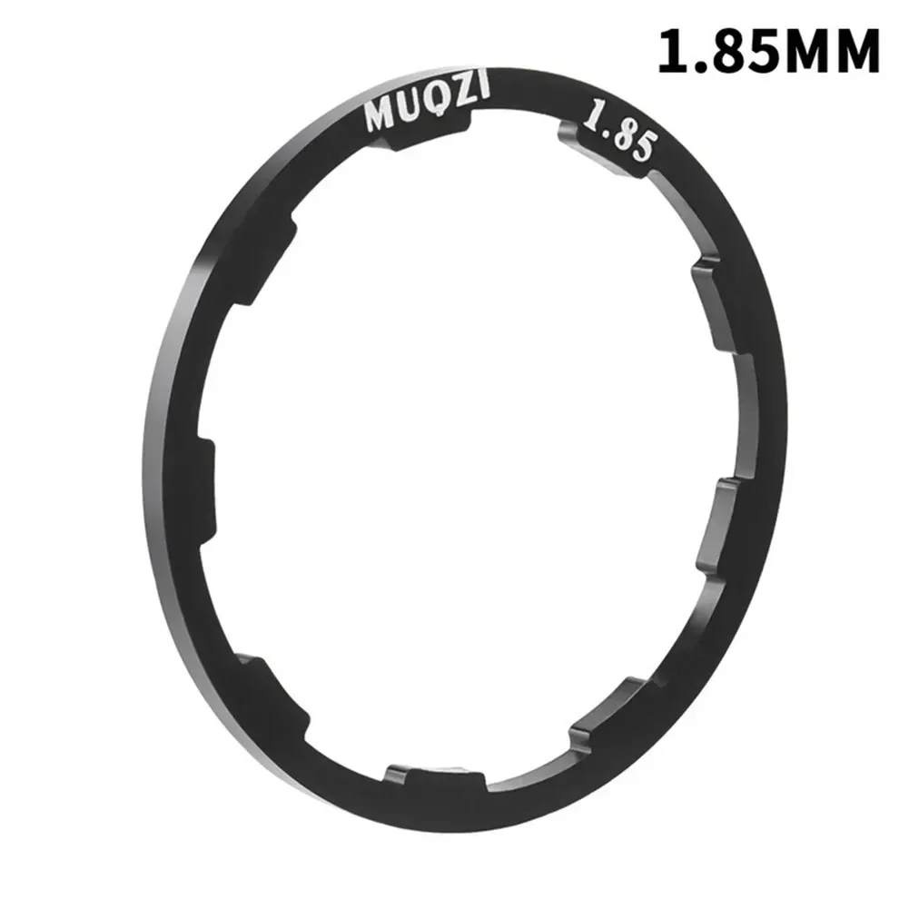 MTB Grooved Hub Washer Bottom Bracket Spacers 1.0/1.5/1.85/2.0/2.18/2.35/2.5 MM Bicycle Washer Flywheel Cassette Gasket