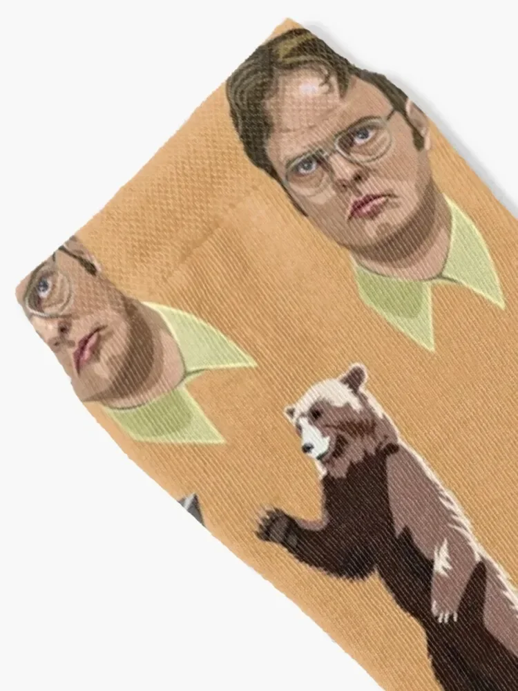 Bears. Beets. Battlestar Galactica. Socks New year's Running hip hop Lots Men's Socks Luxury Women's