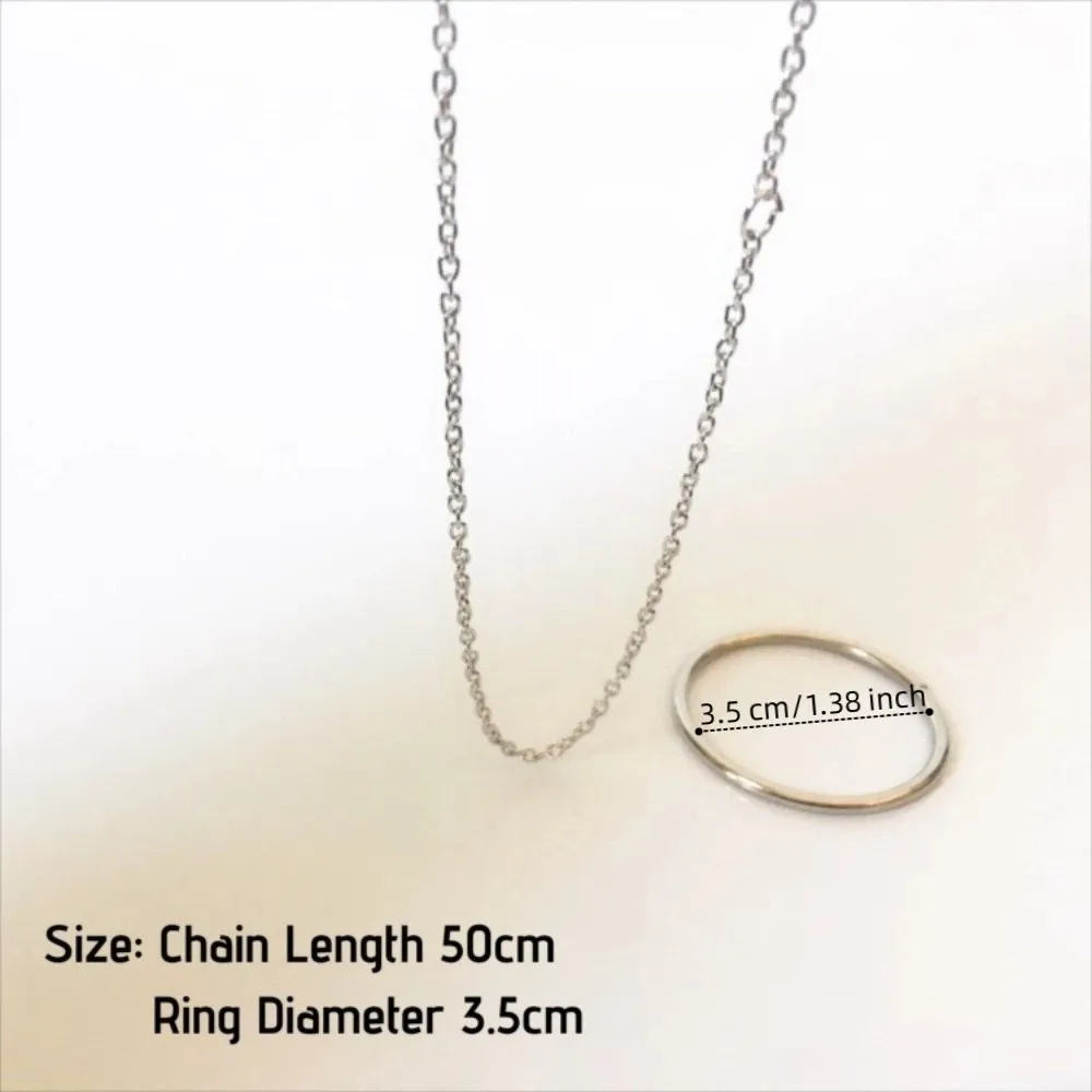 Nuevo anillo mágico de ilusión puesta en escena cadena de aleación trucos de magia accesorios de juego aros mágicos fáciles de aprender rendimiento mágico