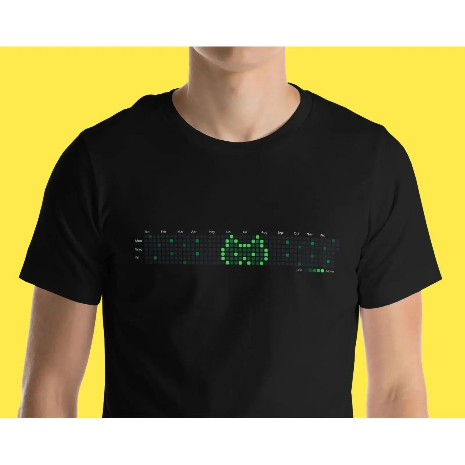 T-shirt Graphique de Contribution Github Cat, Parfait pour les Développeurs de Logiciels, les Coders Passionnés, Style Vintage, Lavé, Confortable, Légèrement Usé