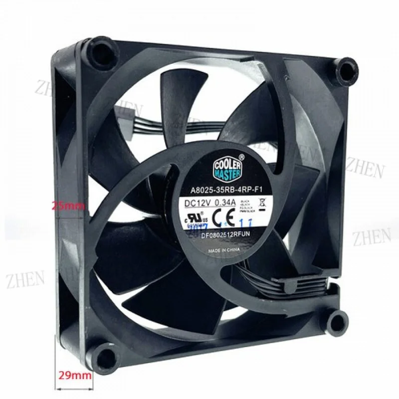 y-y-a8025-35rb-4rp-f1-df0802512rfun-80mm-8cm-dc-12v-cpuコンピュータpc-pwm冷却ファン