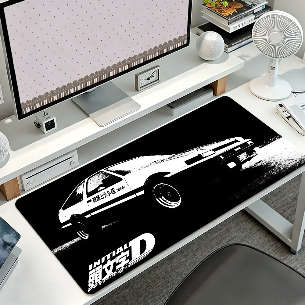 I-Initial D Anime Mouse Pad Non-slip Thickened MousePad Student Gaming Cushion Large Writing Lockedge Office