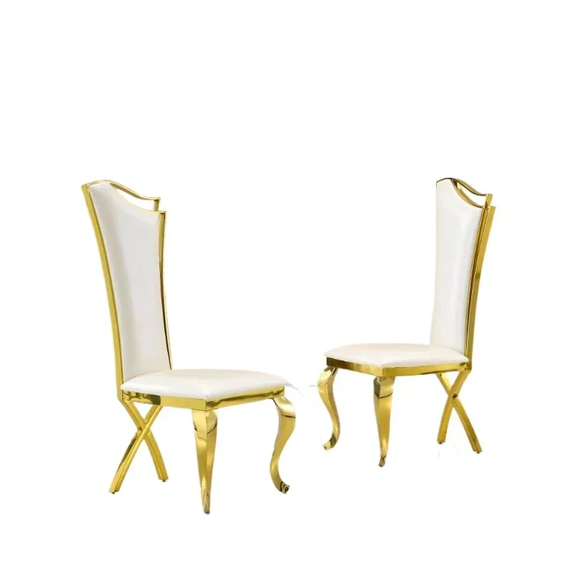 Luxury household furniture Modern dining room Simple high-backed chair, durable, comfortable and convenient