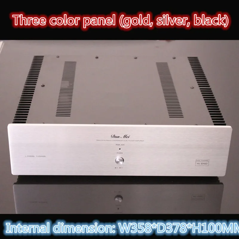 B430*115*390mm POA-220 power amplifier chassis /Takeout heatsink chassis/Back-Stage Amplifier Chassis / AMP Enclosure / case BOX