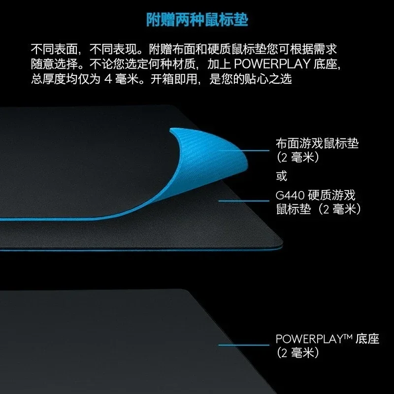 لوحة ماوس شحن لاسلكية G PowerPlay RGB لـ G502 Shit King G903 #5