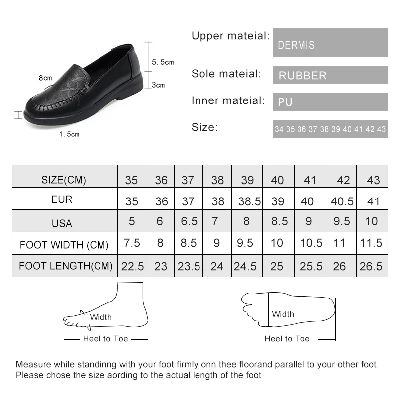 AIYUQI Women Loafers Spring 2025 New Genuine Leather Cut-out Women Casual Round Toe Large Size Mom Shoes Women