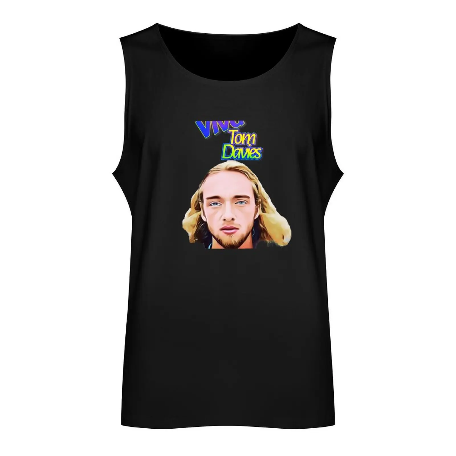 Viva Tom Davies Tank Top Men's sleeveless gym shirts men clothings t-shirt for men anime