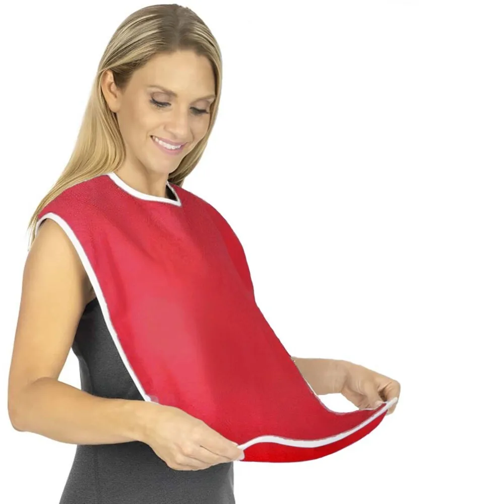 

Adult Nursing Apron for Elderly and Hemiplegia Patients Multi Use Stain Resistant Eating Bib for Special Care and Daily Use 124