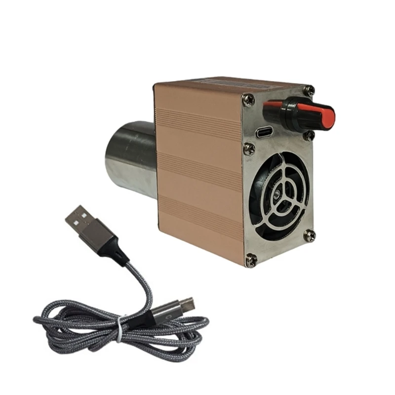 BBQ Fan Air Blower Large Airflows 5V USB Variable Speed Controller Barbecue Fan