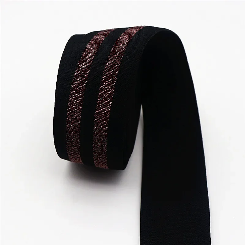 Striped Elastic Band for Garment Decoration