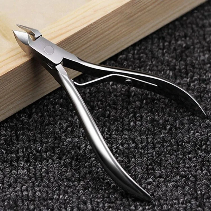 1pcs Nail Scissors Cuticle Clipper Manicure Nippers Dead Skin Remover Stainless Steel Pedicure Tool  Eagle Beak Plier Tools