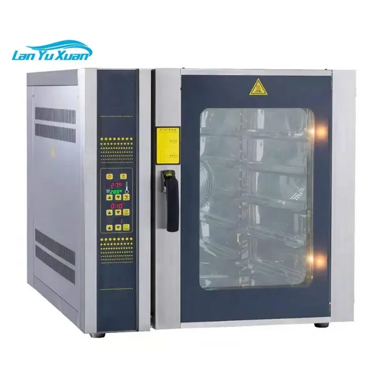 Commercial Bakery Equipment Prices Hot Air Electric Convection Oven 5 Decks Steam Oven Industrial Bread Baking Baked Potato Oven