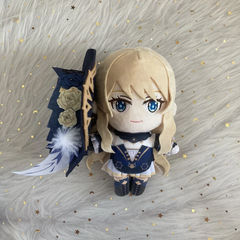 Anime Game Genshin Impact Navia Plush Doll Toy Furina Cute Soft Stuffed Pillow Adult Children Christmas Gifts 20cm