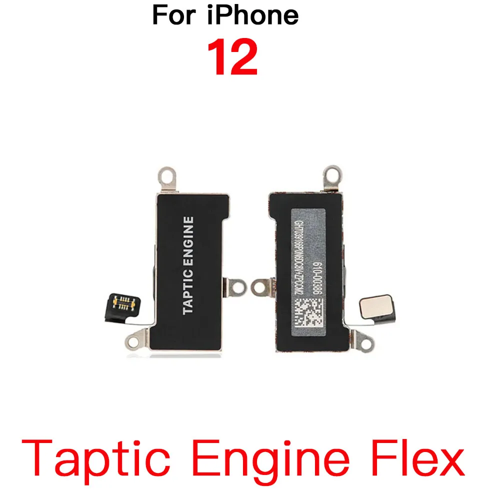 Inner Part For iPhone 12 Front Rear Camera Power Volume Button Charging Port Ear Speaker Flex Cable With Bracket Full Screws