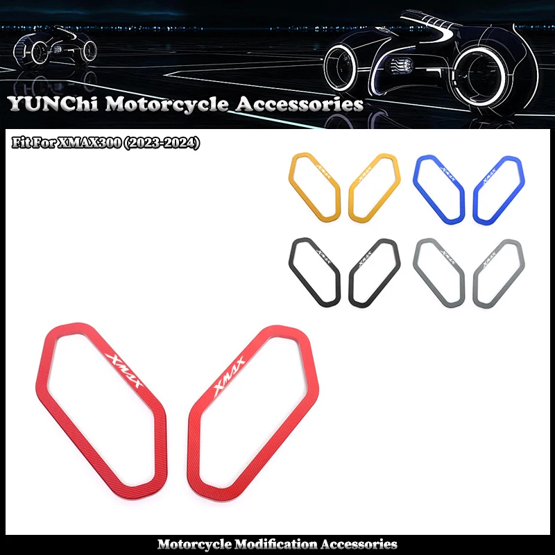 Fit For YAMAHA XMAX 300 X-MAX300 XMAX300 2023-2024 Motorcyle Accessories Front Turn Signal Light Protection Shield Guard Cover