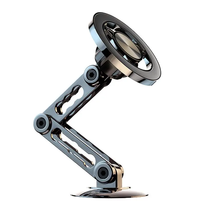 Car Phone Bracket Magsafe Magnetic Folding Multi Angle Rotating Bracket Universal for Instrument Center Console  Phone Holder
