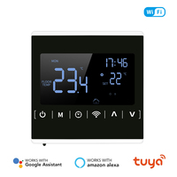 110V 120V 230V All Touch Screen Temperature Controller Thermoregulator Black Back Light Electric Heating Room Thermostat