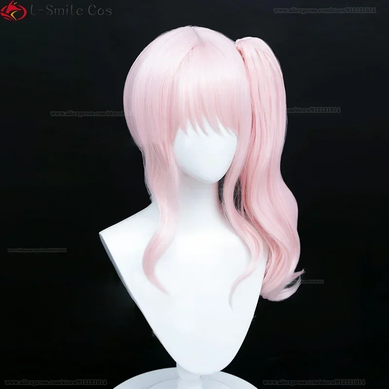 Bear House Akiyama Mizuki Косплей подвиг. Mzk Розовые вьющиеся термостойкие синтетические волосы Парики Amia Парик Cap2025 PPT01..
