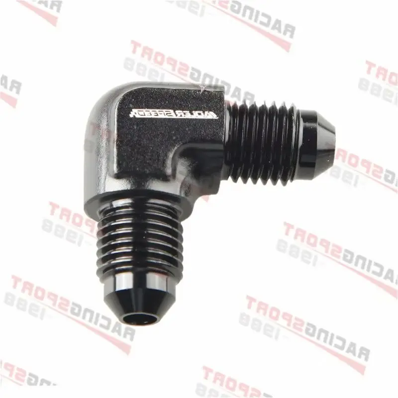 

Черный 90-градусный разъем AN4 AN-4 4AN с адаптером для фитинга портов NPT 1/8 дюйма, алюминий