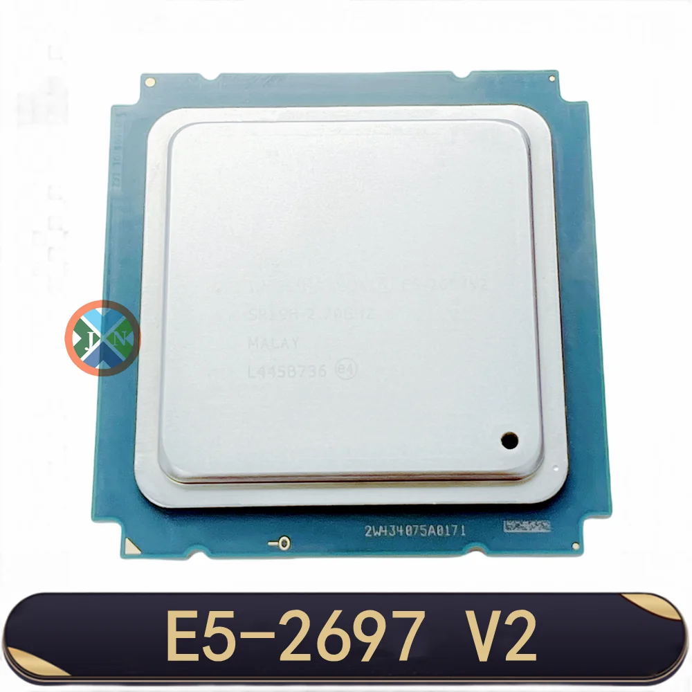 Xeon e5 2697 v2 2.7GHz 30M QPI 8ights/s LGA 2011 SR19H C2 E5-2697 v2 Processeur CPU 100% travail normal LIncome 2011 CPU