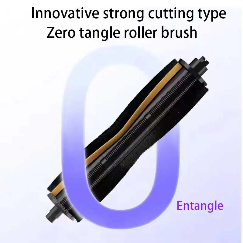 Original Cutting Hair Anti-Tangle Roller Brush Dreame X40 Pro X40 Pro Ultra L10s Pro Ultra Heat L30 Ultra L20 Ultra L10s Ultra