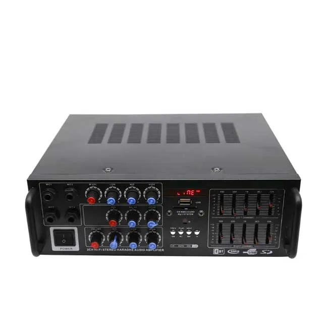 BT-9999 300W HiFi Stereo Mini Audio Amplifier 2.0 Channel Independent Control Receiver for Car Home Theatre System Subwoofer