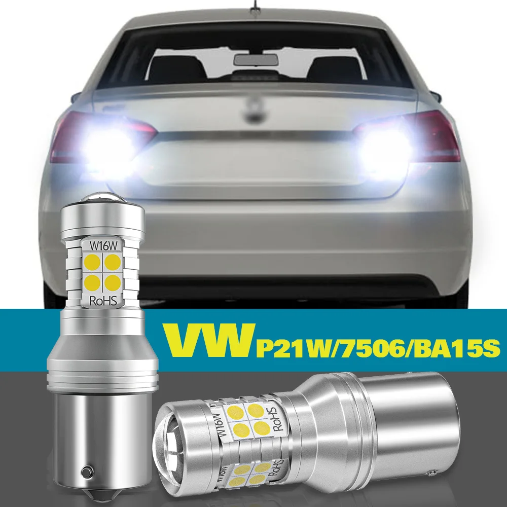 

Reverse Light P21W BA15S 1156 For VW Passat B5 B5.5 B6 Golf mk3 mk4 mk5 mk6 3 4 5 6 Polo 6n 6r 9n Touran 2pcs LED Backup Lamp