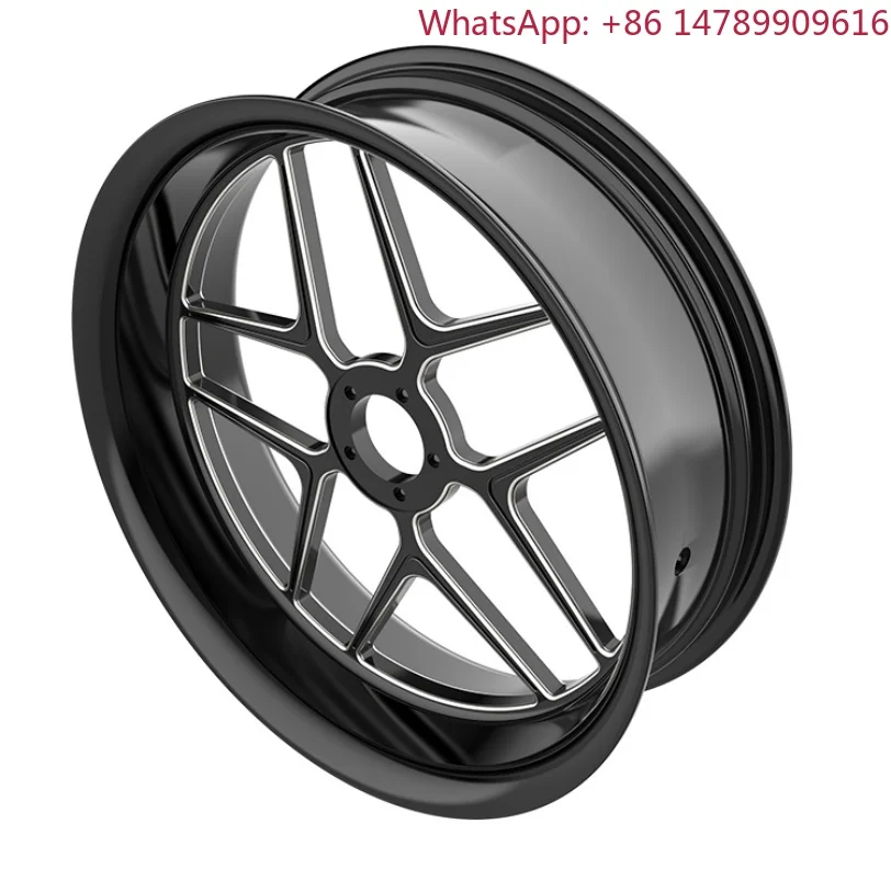 

Wholesale Price INCA KING 18 Inch Black Alloy Wheels Rims 5 Holes Design Aftermarket FLTR ROAD GLIDE CNC Technology MotorcycleMo