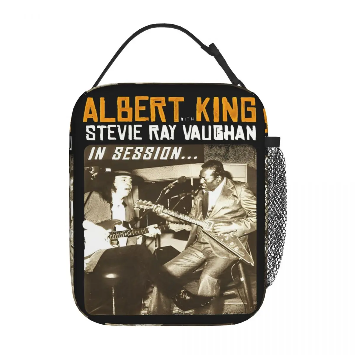 Lunch Box Albert King Stevie Ray Vaughan Merch Storage Food Box Multifunction Cooler Thermal Lunch Box For Travel